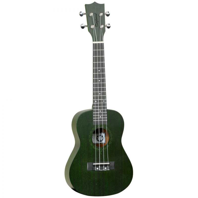 Tanglewood TWT3 FG Forrest Green Satin, Concert Uke - Image 2