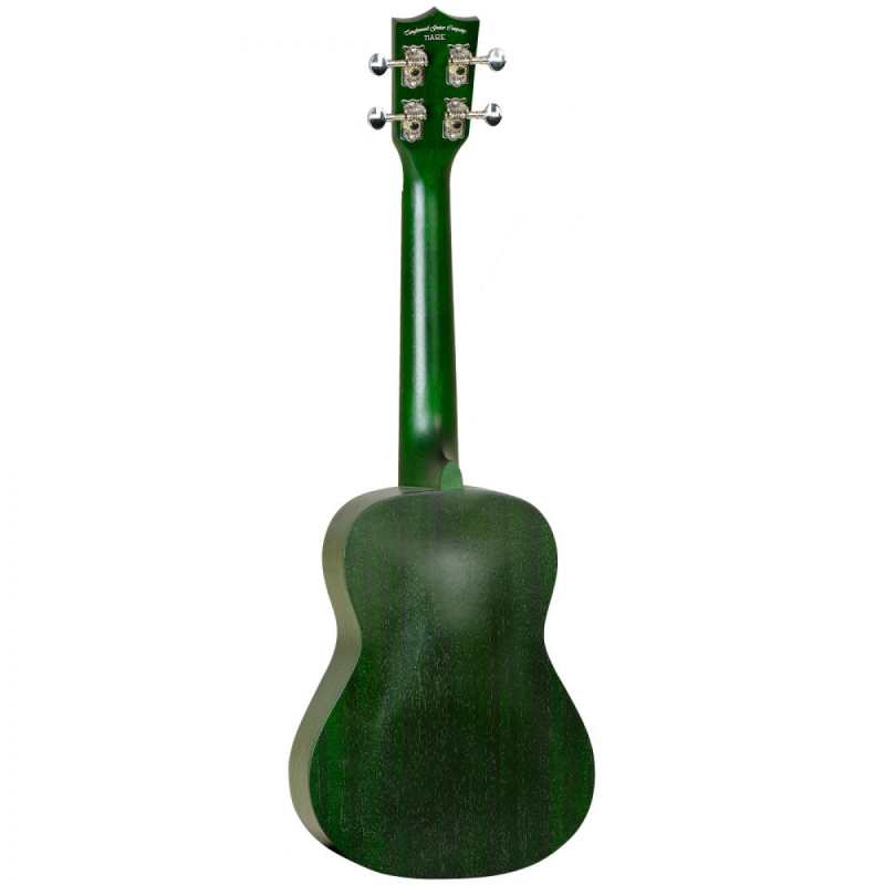 Tanglewood TWT3 FG Forrest Green Satin, Concert Uke - Image 3