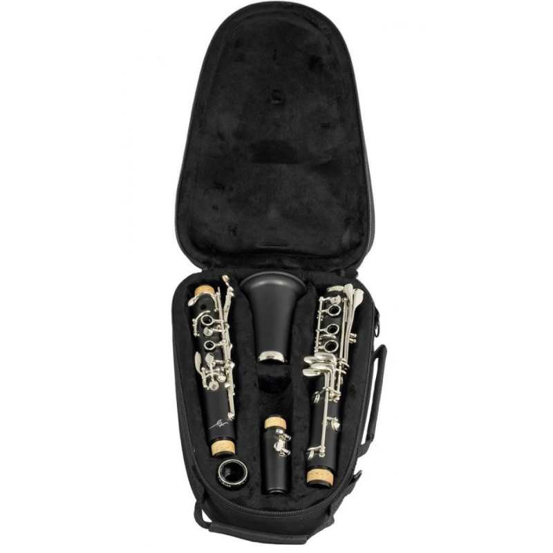 Trevor James Series 5 Bb Clarinet Outfit (Inc. Mouthpiece & Back-pack Case) With ABS Body and Silver-plated Keys (57C5) - Image 3