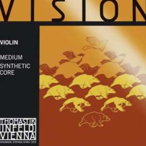 Set - 4/4 Size Thomastik Vision Medium Tension Violin Strings (VI100 4/4)