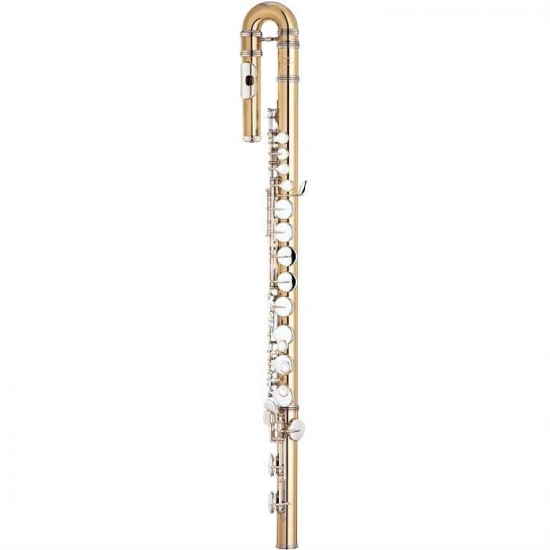 Yamaha YFLA421U Alto Flute With Curved Headjoint & Case - Image 2