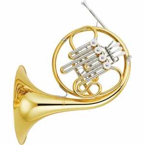 Yamaha YHR322 MK2 Single Bb 4-valve French Horn with Fixed Bell (With Case & Mouthpiece)