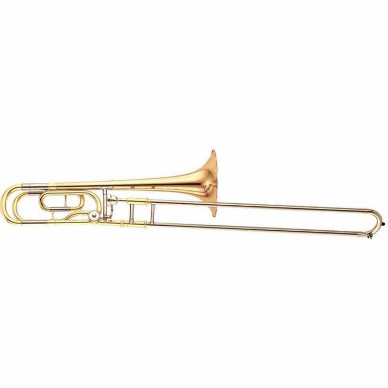 Yamaha YSL448G Bb/F Tenor Trombone (With Case & Mouthpiece) - Image 2
