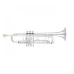 Yamaha YTR8335S 02 Xeno Bb Trumpet in Silver Plate with Mouthpiece