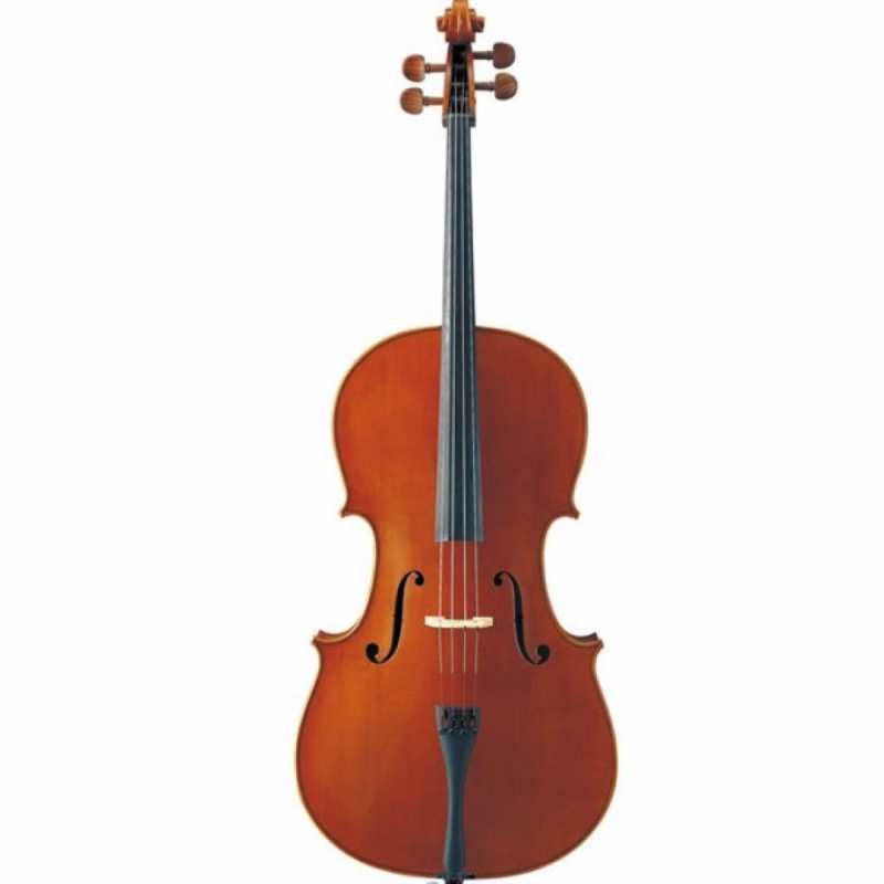 Yamaha VC5S Cello Outfit with Cover & Bow - Image 3