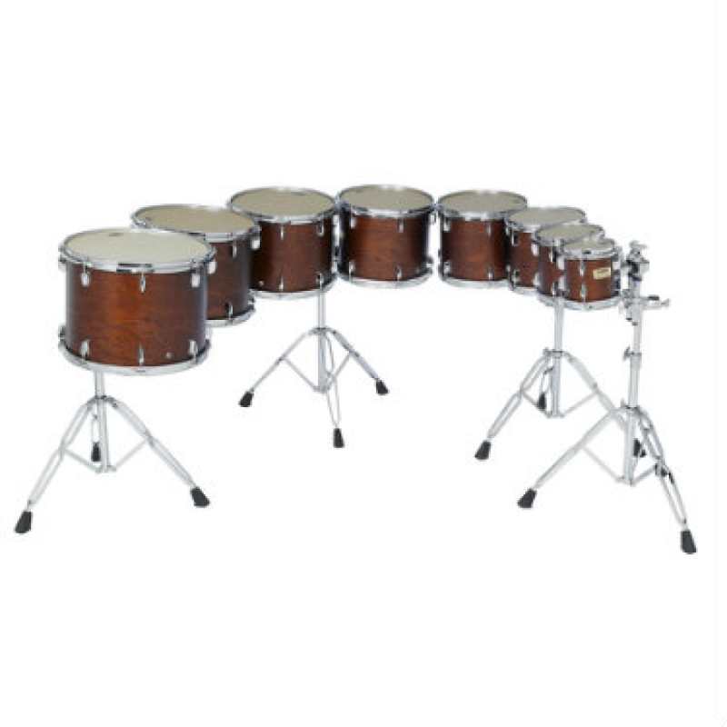 Yamaha CT-9010 10" Double Headed Concert Tom in Dark Wood Stain [CT9000 series CT9010] - Image 5