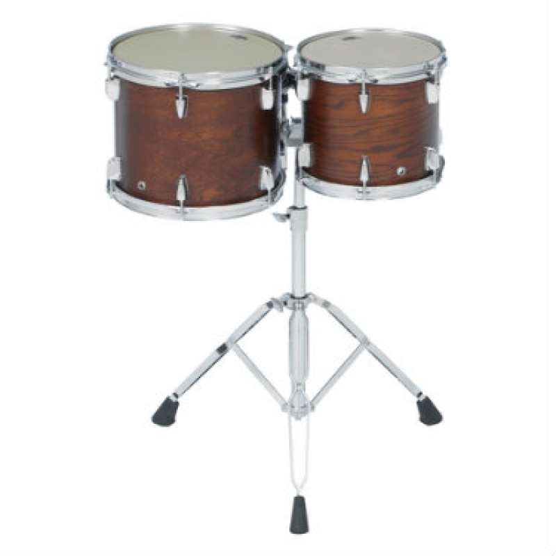 Yamaha CT-9015 15" Double Headed Concert Tom in Dark Wood Stain [CT9000 series CT9015] - Image 2
