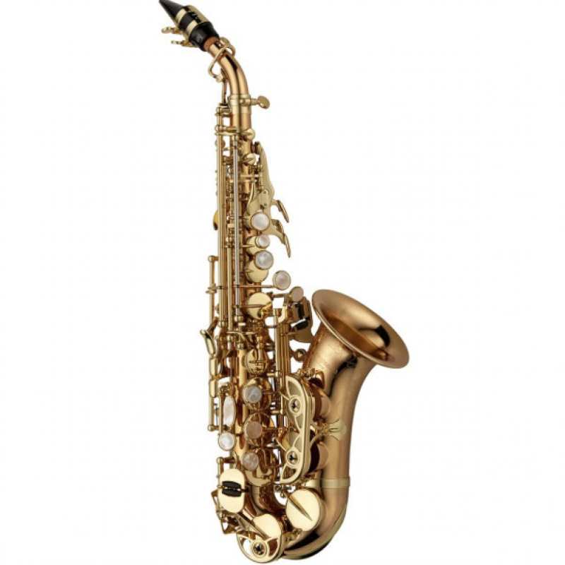 Yanagisawa SCWO20U Unlacquered Bronze Curved Soprano Saxophone Outfit - Image 2
