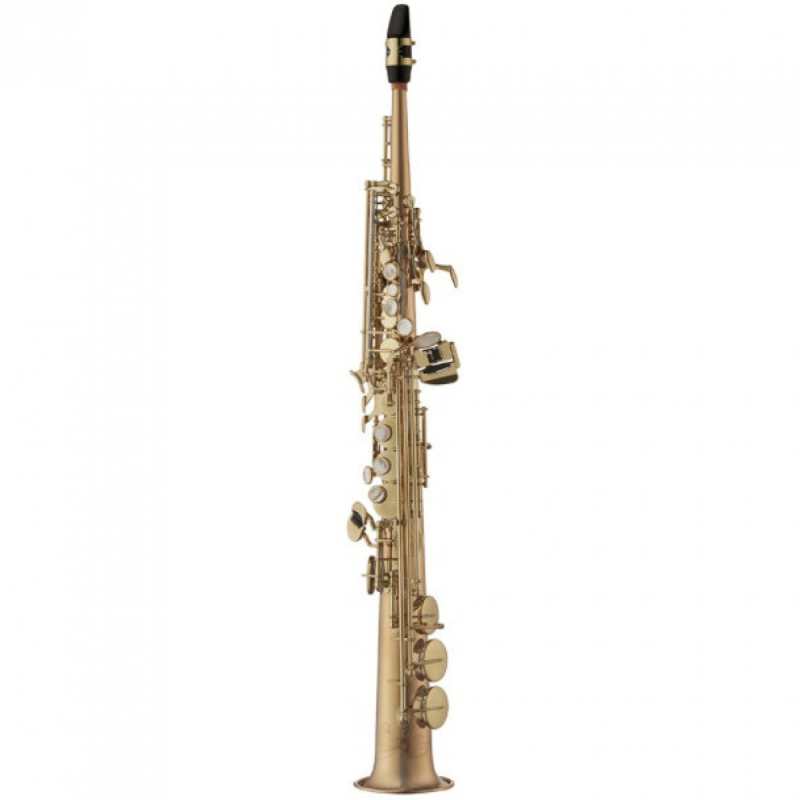 Yanagisawa SWO2U Straight Soprano Unlacquered bronze Bronze Saxophone Outfit - Image 2