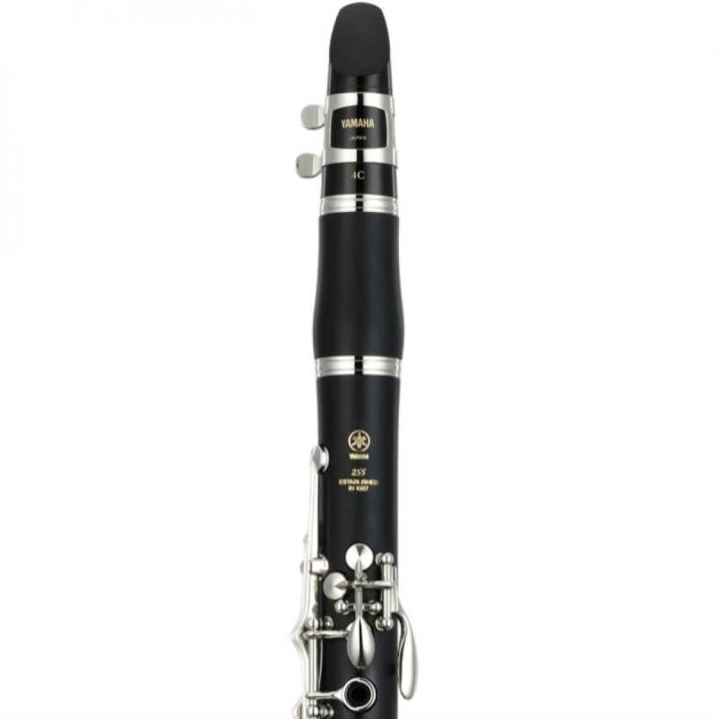 Yamaha YCL255S Student Model Bb Clarinet Outfit (inc Mouthpiece & Case) With a Matte ABS Resin Body and Silver-plated Nickel Silver Keys