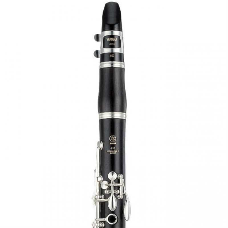 Yamaha YCL450 Intermediate Model Bb Clarinet Outfit (Inc. Mouthpiece & Case) Has a Grenadilla Wood Body and Silver-plated Keys