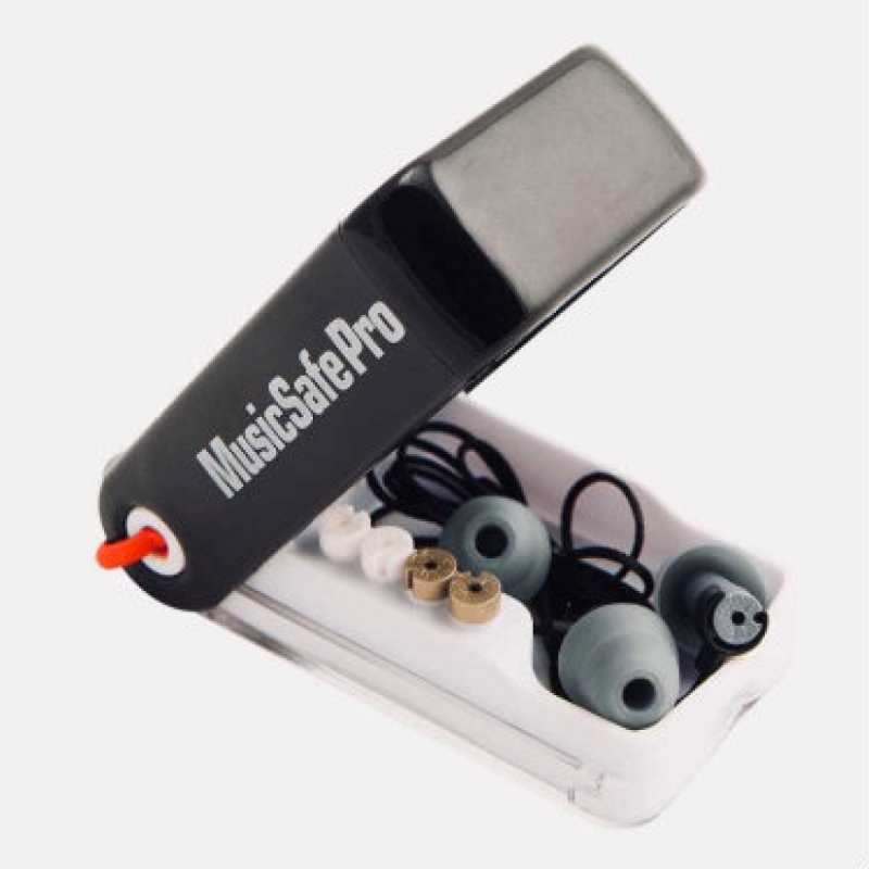 Alpine MusicSafe Pro Ear Plugs in White/Clear - Hearing Protection For Musicians