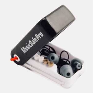 Alpine MusicSafe Pro Ear Plugs in Black - Hearing Protection For Musicians