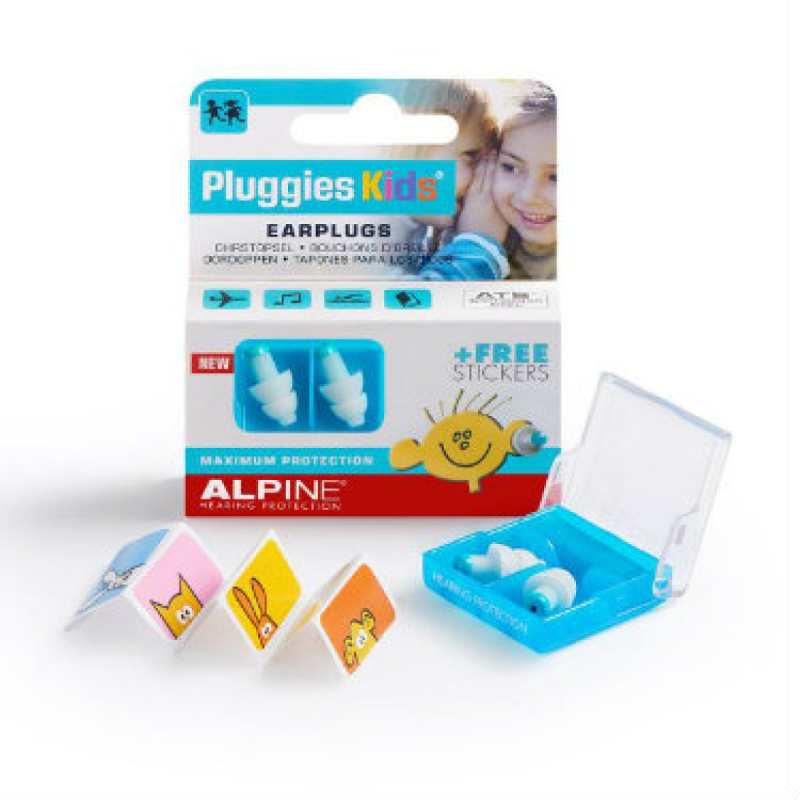 Alpine Pluggies Single Filter Ear Plugs - Hearing Protection For Kids - Image 2