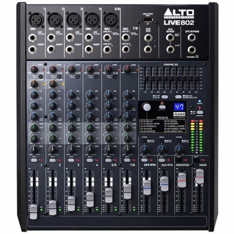 Alto Live 802 - 8 Channel Passive Mixer