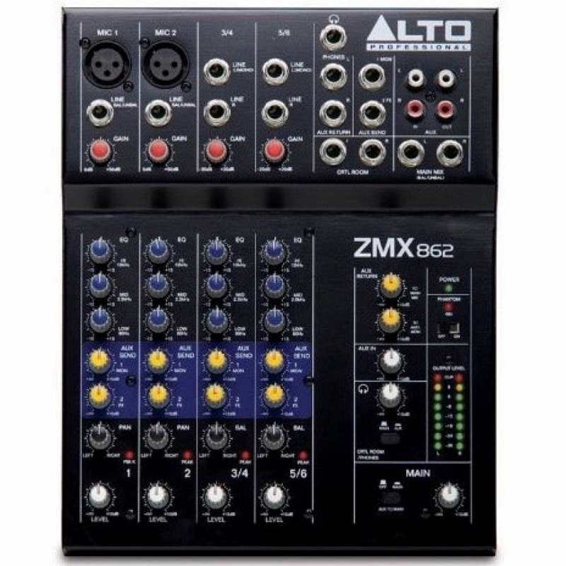 Alto Zephyr ZMX862 - 6 Channel Compact Mixer