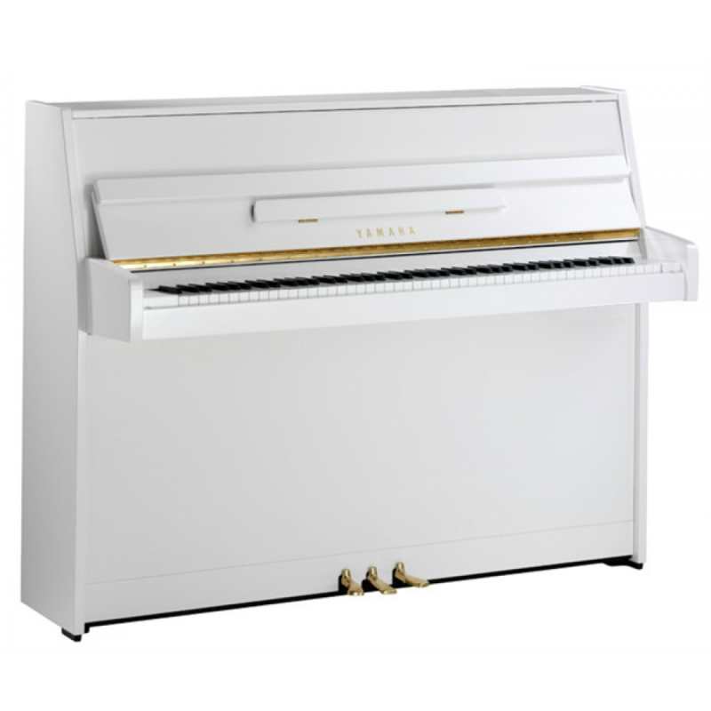Yamaha B1 Upright Piano in Polished White