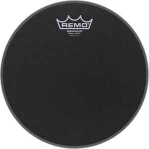 Remo Ambassador 10" Black Suede Batter Top Head (BA0810ES)