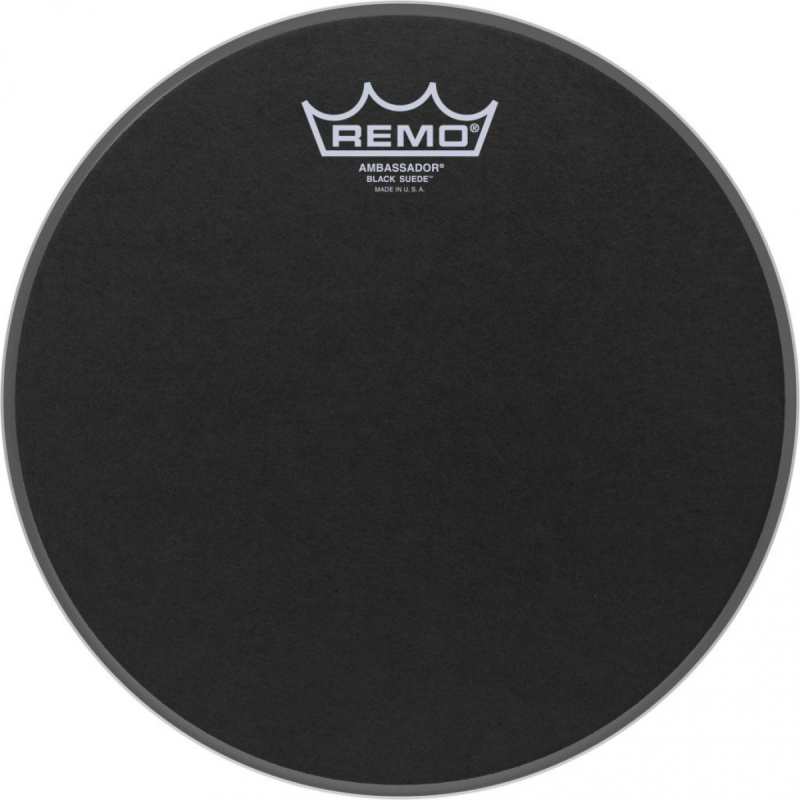 Remo Ambassador 10" Black Suede Batter Top Head (BA0810ES)