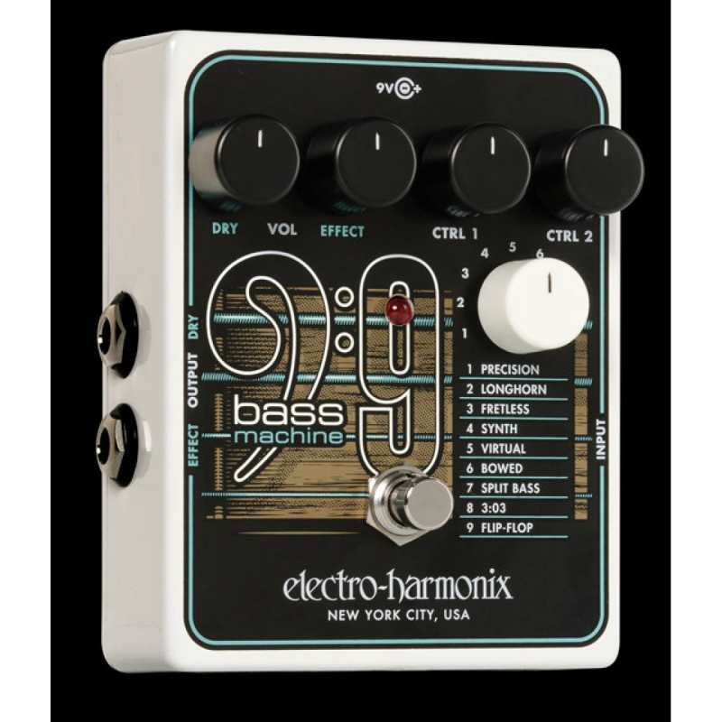 Electro-Harmonix Bass 9 Pedal for Electric Guitar