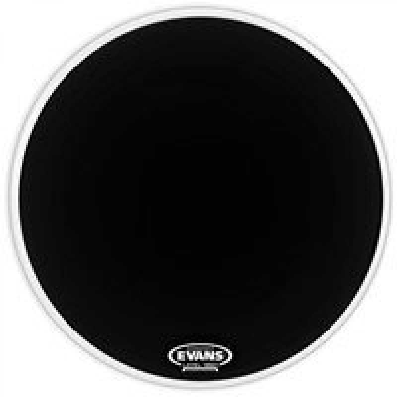 Evans EQ3 18" Resonant Smooth Black Bass Drum Head (BD18RB-NP)