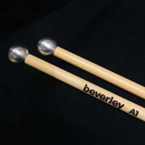 Beverley A1 Metallic Al Mallets with Rattan Handles (Bright & Delicate Tone)