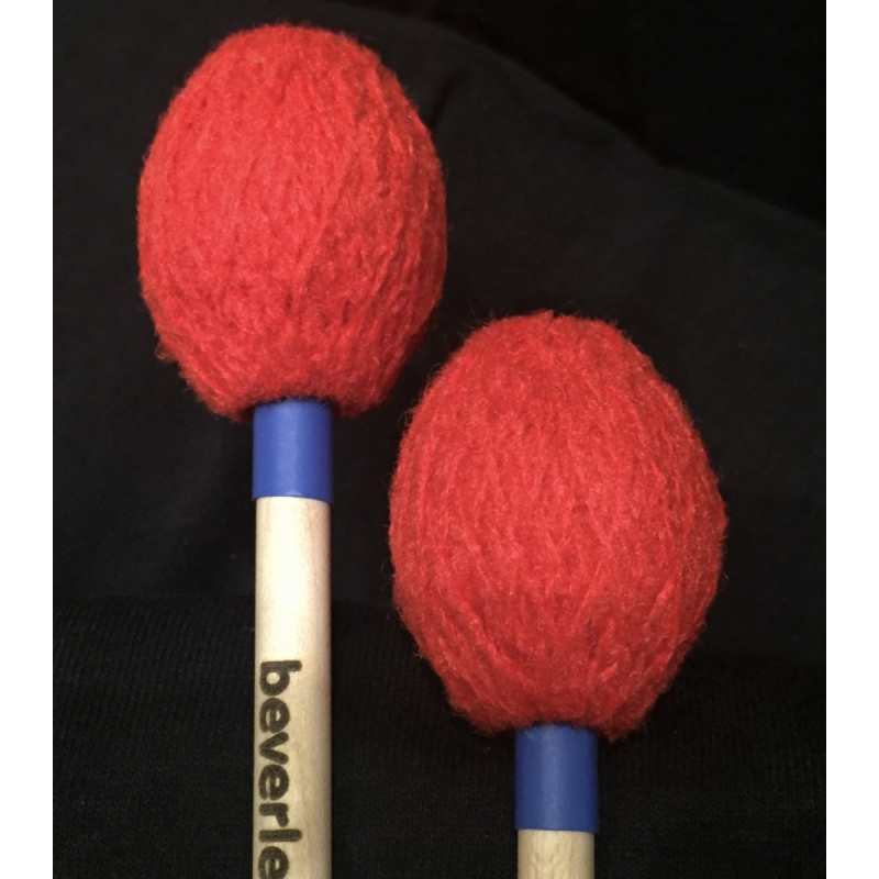 Beverley M3 Marimba Mallets with Maple Handles (Medium Tone) - Image 2