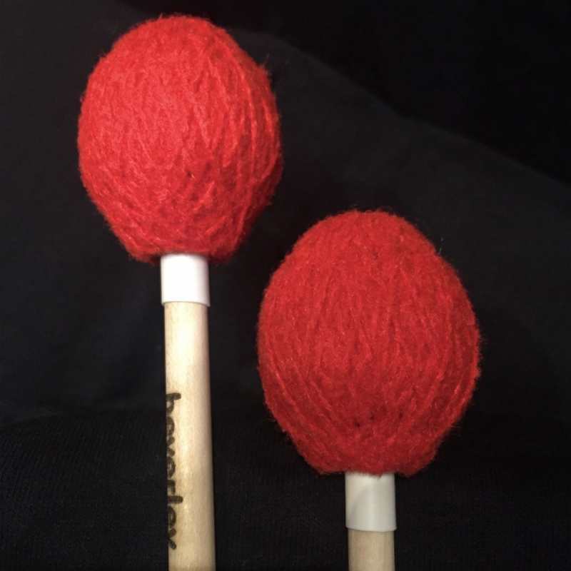 Beverley M5 Marimba Mallets with Maple Handles (Soft Tone) - Image 2