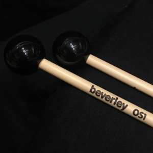 Beverley OS1 Glockenspiel Mallets with Rattan Handles (Very Bright Tone)