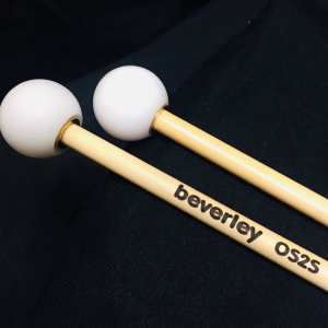 Beverley OS2S Glockenspiel Mallets with Rattan Handles (Bright Tone)