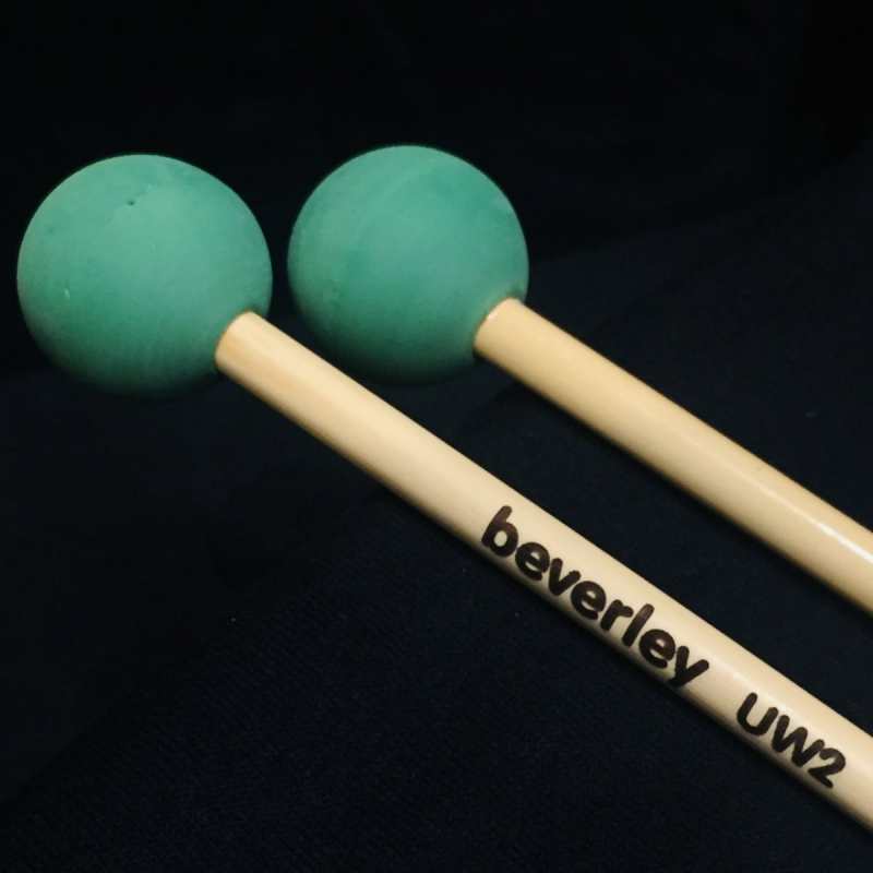 Beverley UW2 Multi-purpose  Unwound Mallets with Rattan Handles (Medium Tone)