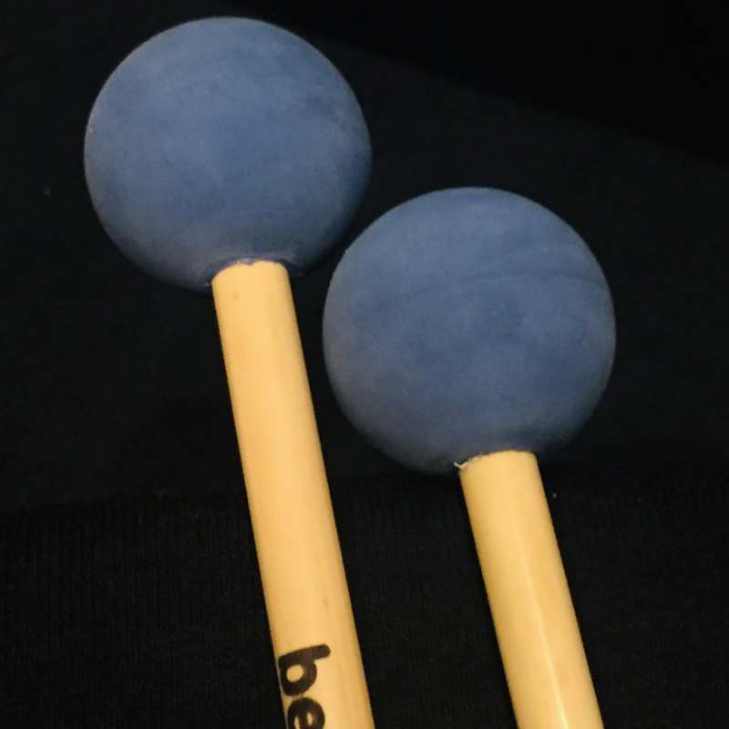 Beverley UW3 Multi-purpose Unwound Mallets with Rattan Handles (Medium Soft Tone) - Image 2