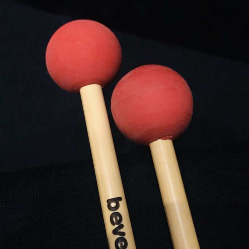 Beverley UW4 Multi-purpose Unwound Mallets with Rattan Handles (Soft Tone) - Image 2