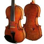 Bridge Tasman 4-String Electro Acoustic Violin With Oblong Hard Case