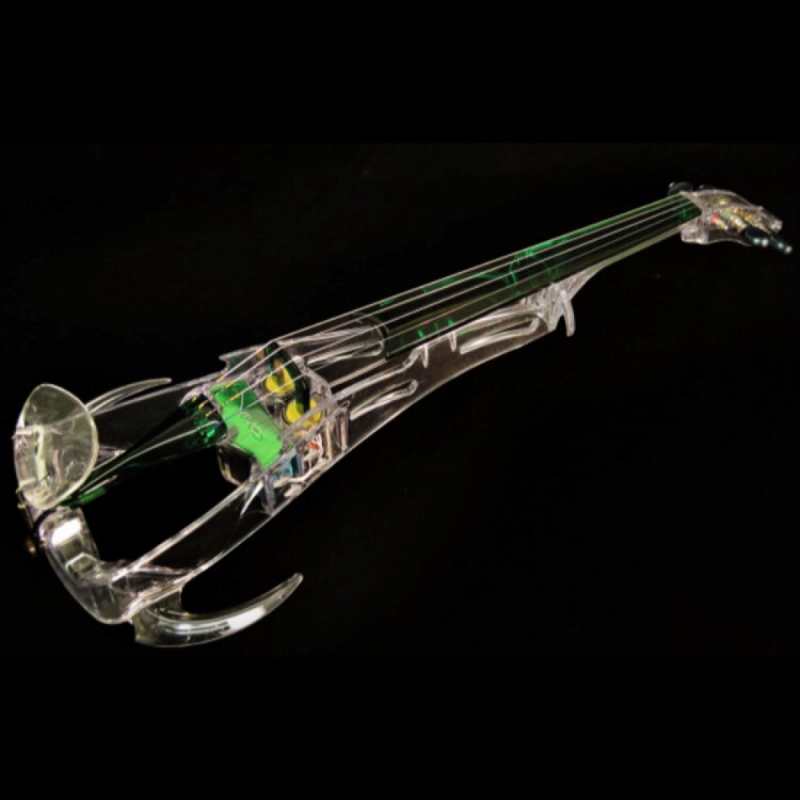 Ted Brewer Vivo 2 Green 4-String Electric Violin - Image 3