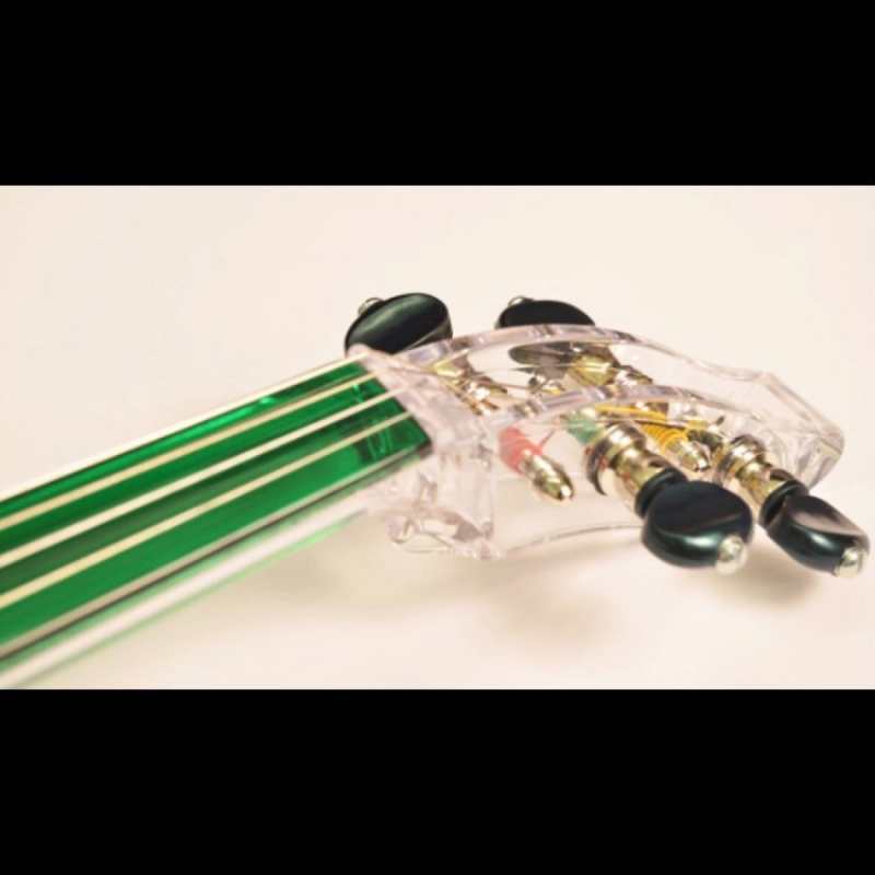 Ted Brewer Vivo 2 Green 4-String Electric Violin - Image 4