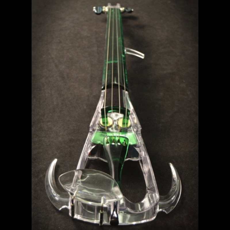 Ted Brewer Vivo 2 Green 4-String Electric Violin - Image 6