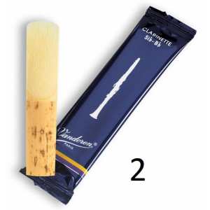 Vandoren Traditional Bb Clarinet Reeds Set of 5 - Strength 2