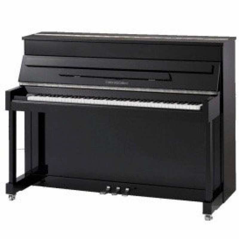 Collard & Collard U110 Small Compact Upright Piano in Black Polyester