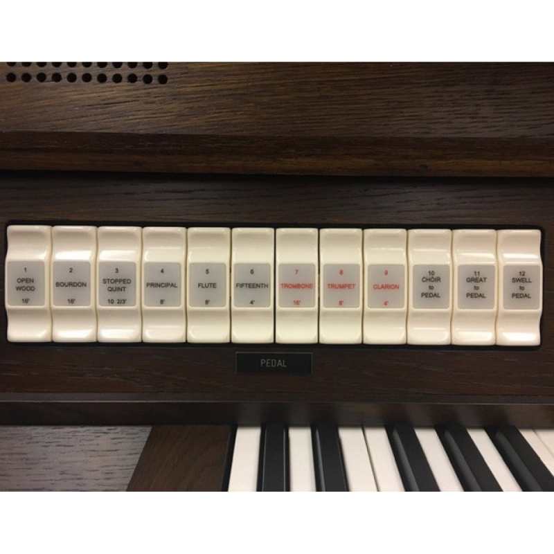 Content Celeste 340R Custom UK Spec 3-Manual Organ in Antique Mahogany (32RC) - Image 18