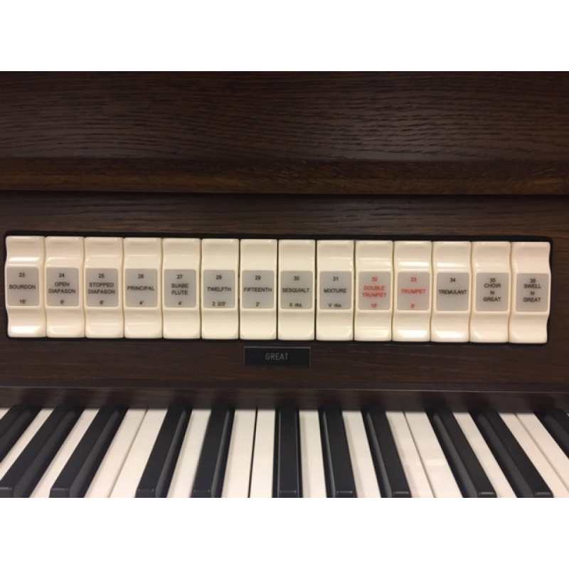 Content Celeste 340R Custom UK Spec 3-Manual Organ in Antique Mahogany (32RC) - Image 19