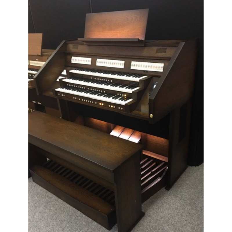 Content Celeste 340R Custom UK Spec 3-Manual Organ in Antique Mahogany (32RC) - Image 4