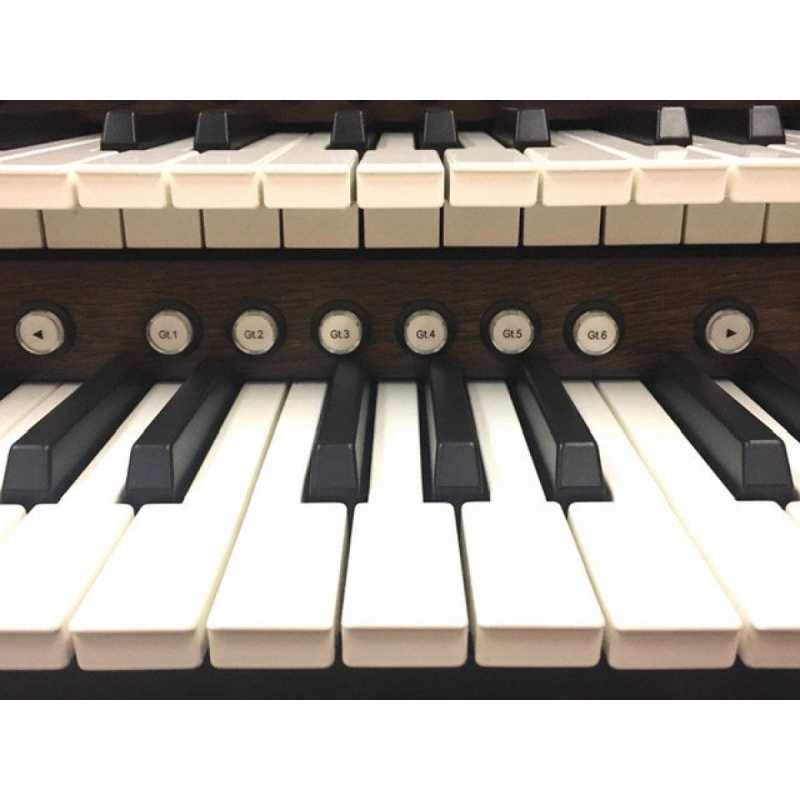 Content Celeste 340R Custom UK Spec 3-Manual Organ in Antique Mahogany (32RC) - Image 7
