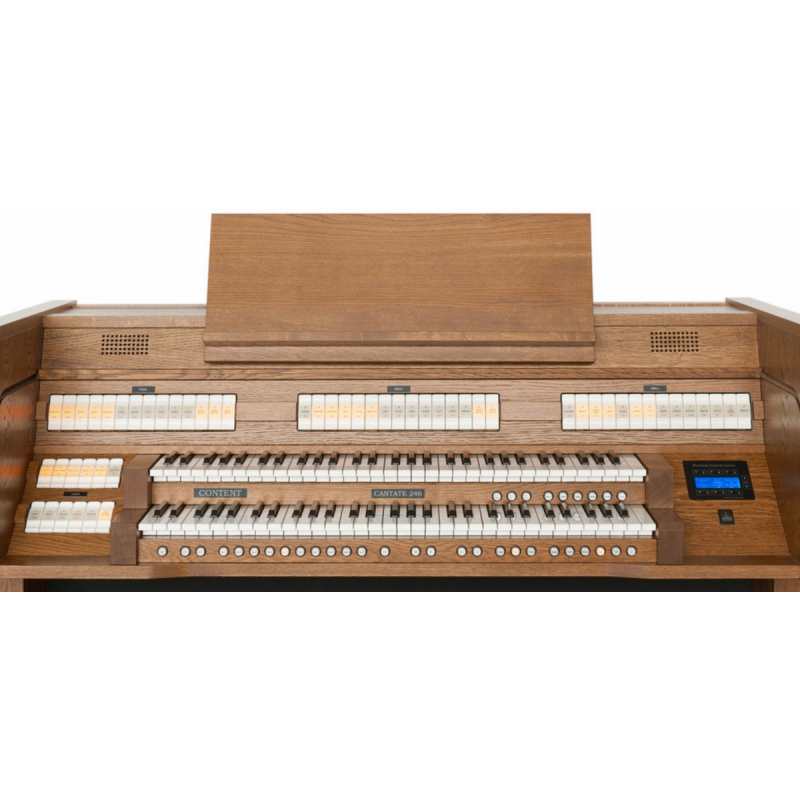 Content Cantate 246R Organ, 30 Note Radiating Concave Pedalboard & Bench - Image 4