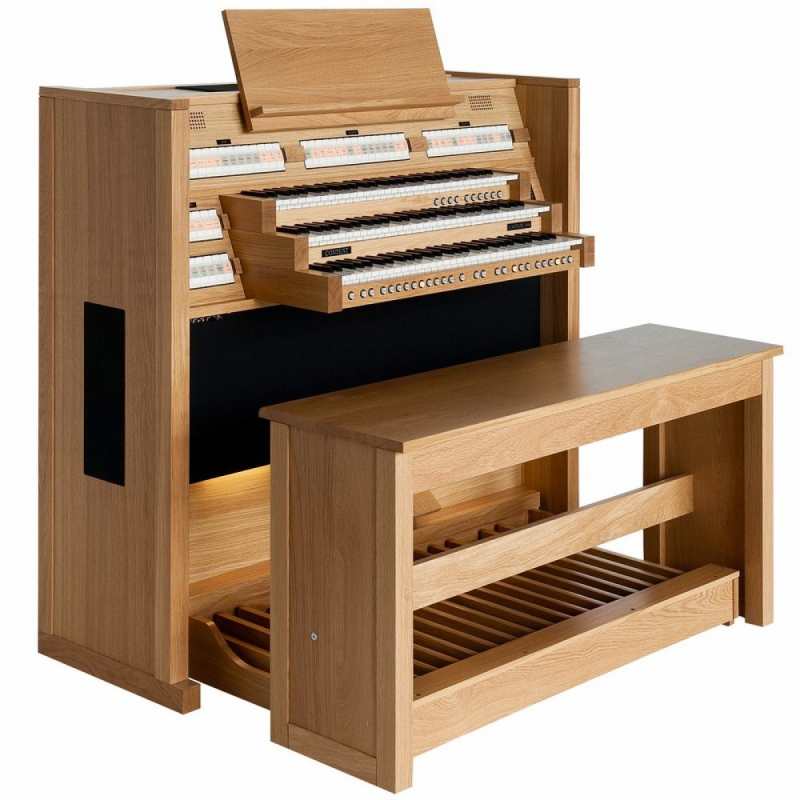 Content Cantate 346 Organ, 30 Radiating Concave Pedalboard & Bench - Image 2