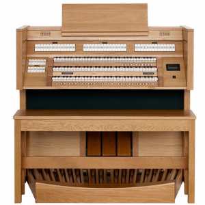 Content Cantate 346R Organ With Radiating Concave Pedalboard & Bench