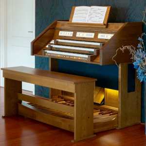 Content Celeste 340R Organ in Dark or Light Oak (32RC)