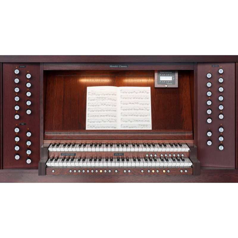 Content Classic 231 Organ, 30 Note Radiating Concave Pedalboard & Bench - Image 2