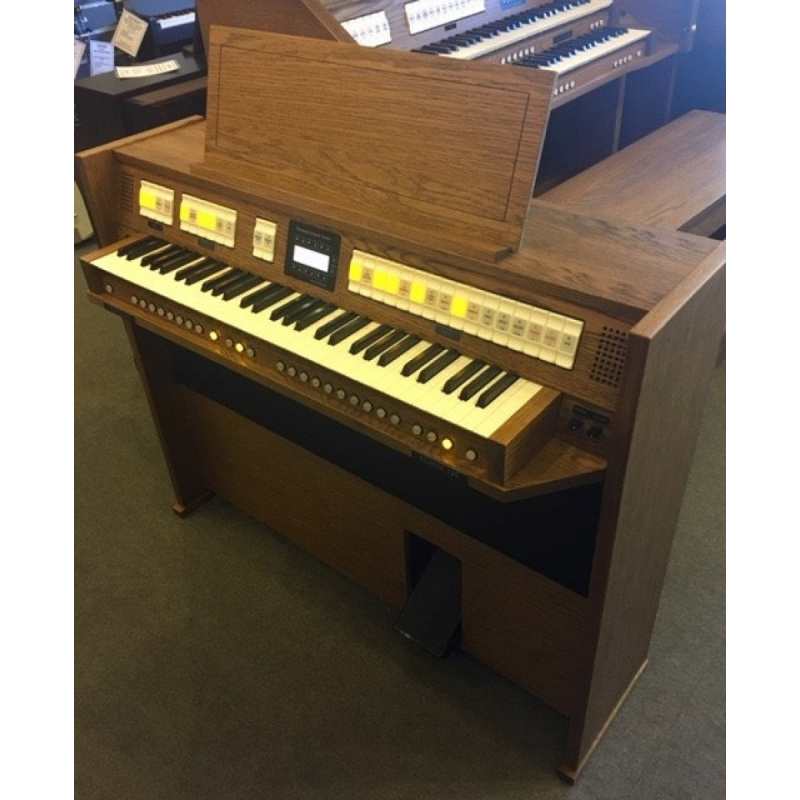Content Clavis 125 Single Manual Digital Classical Organ in Solid Dark Oak with Stool [UK Specification] - EX DEMO - Image 4