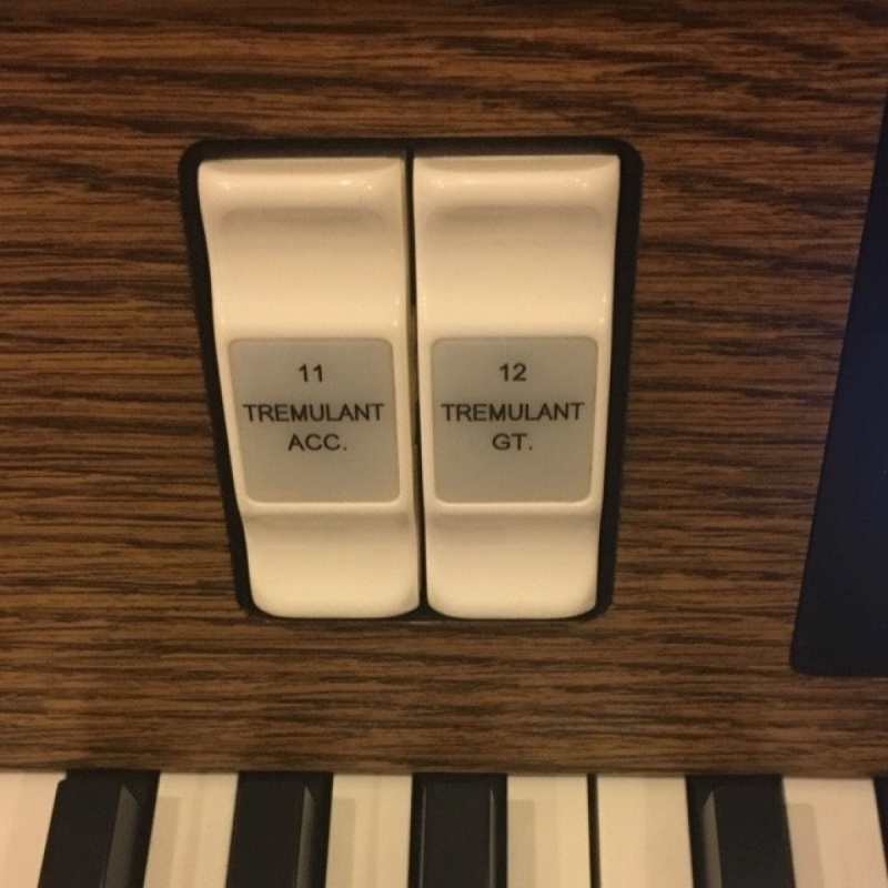 Content Clavis 125 Single Manual Digital Classical Organ in Solid Dark Oak with Stool [UK Specification] - EX DEMO - Image 9